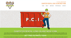 Desktop Screenshot of dumpstercleanups.com